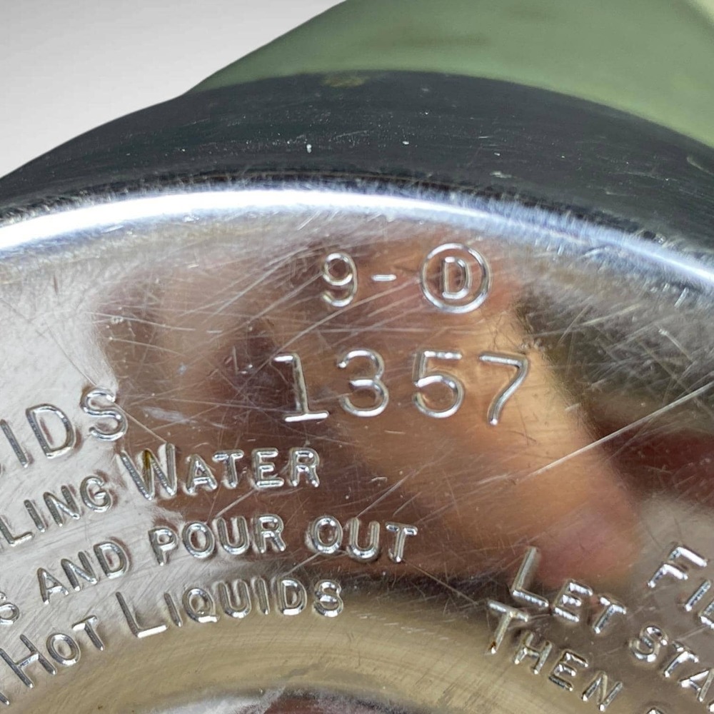 Stanley 1357 1 Quart Thermos SuperVac Steel Lined 1959 Industrial NO Stopper‎ - Picture 5 of 10